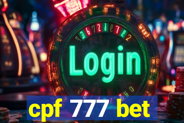 cpf 777 bet